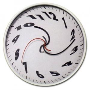 A warpped clock